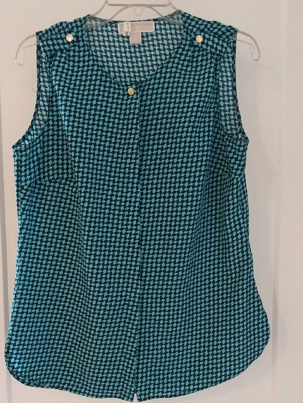 Michael Kors Sleeveless Blouse..Size S...NEW